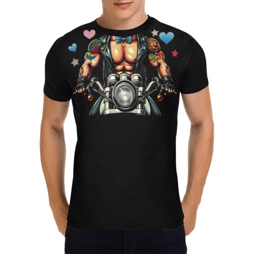 More Sexy by Fetishworld All Over Print T-Shirt for Men (USA Size) (Model T40)