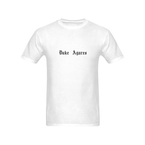 2. Duke Agares Men's T-Shirt in USA Size (Two Sides Printing)