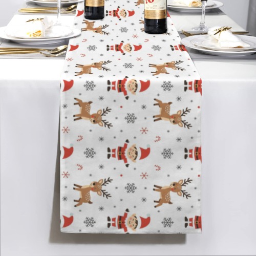 Santa Elf and Reindeer Pattern