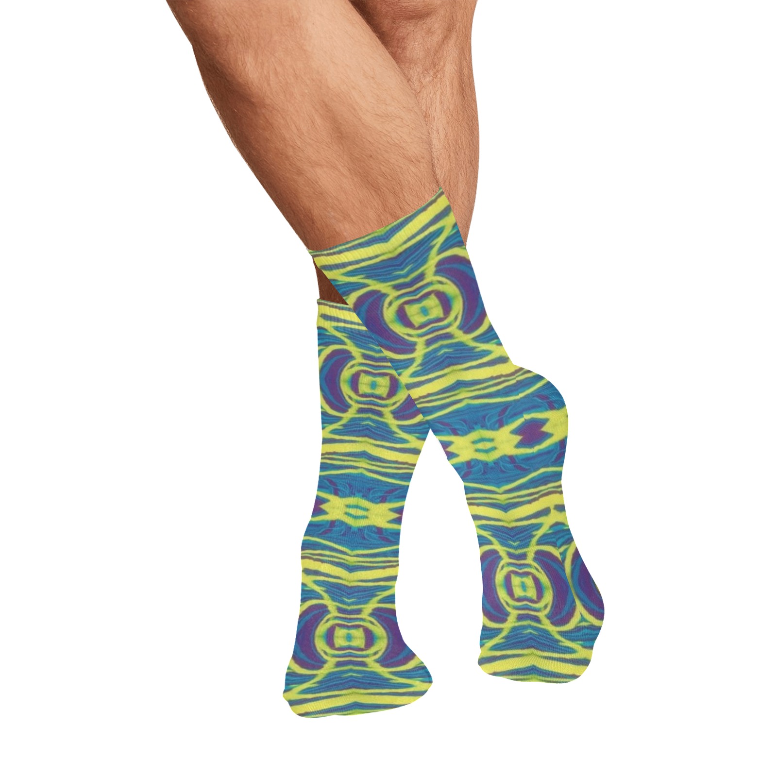 2022 All Over Print Socks for Men