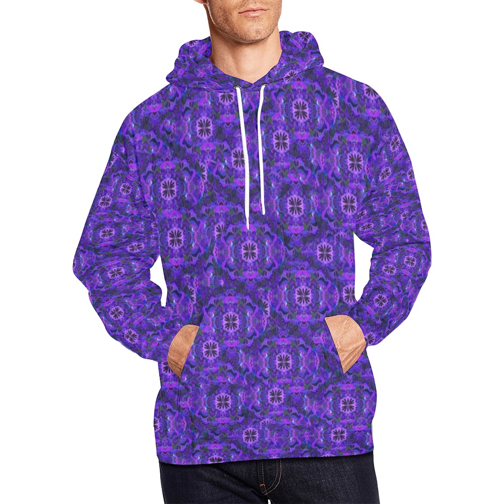 shanti 9 All Over Print Hoodie for Men (USA Size) (Model H13)