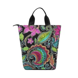 Paisley #2 Nylon Lunch Tote Bag (Model 1670)