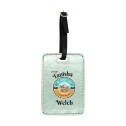 BB Luggage Tag, Green Luggage Tag