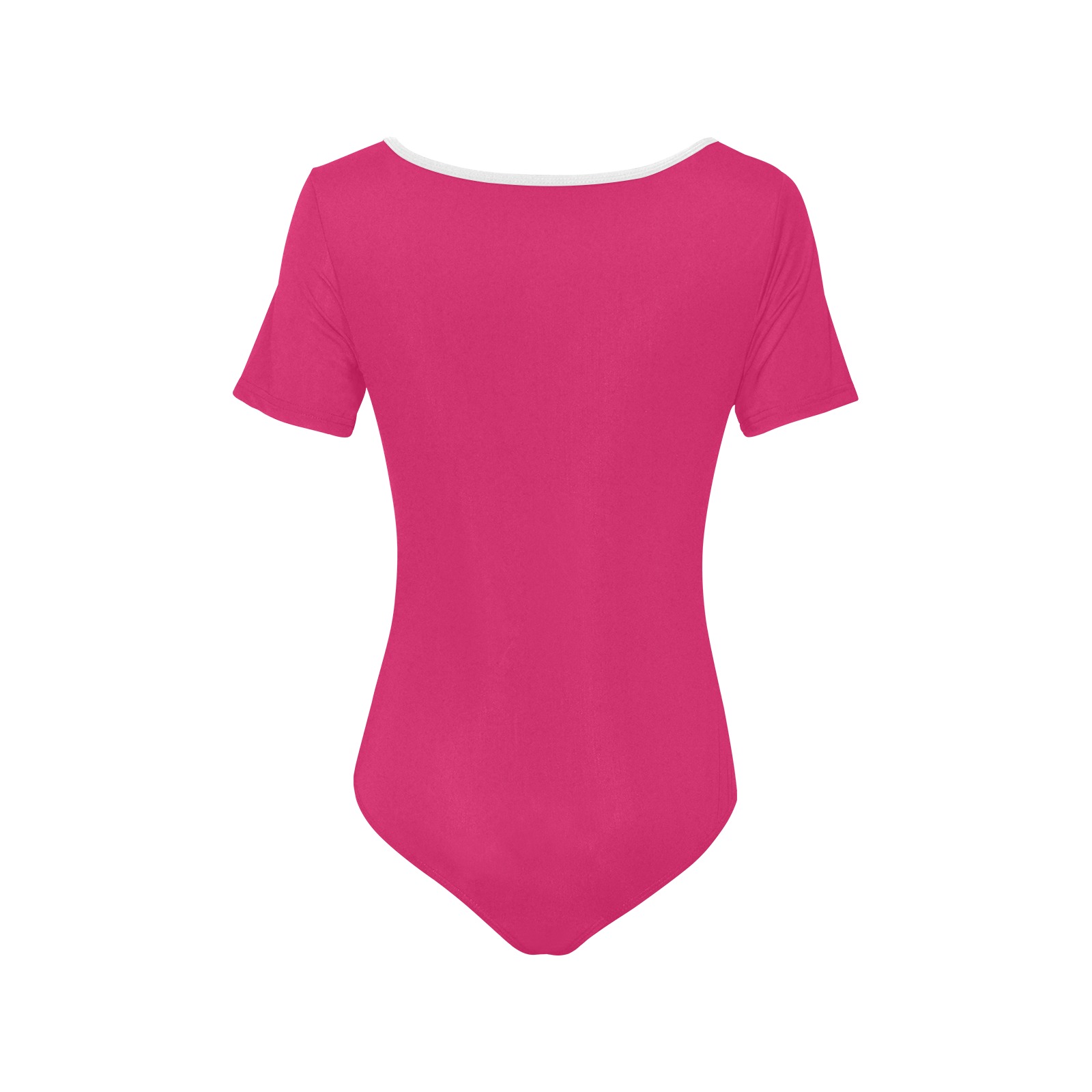 color ruby Women's Short Sleeve Bodysuit
