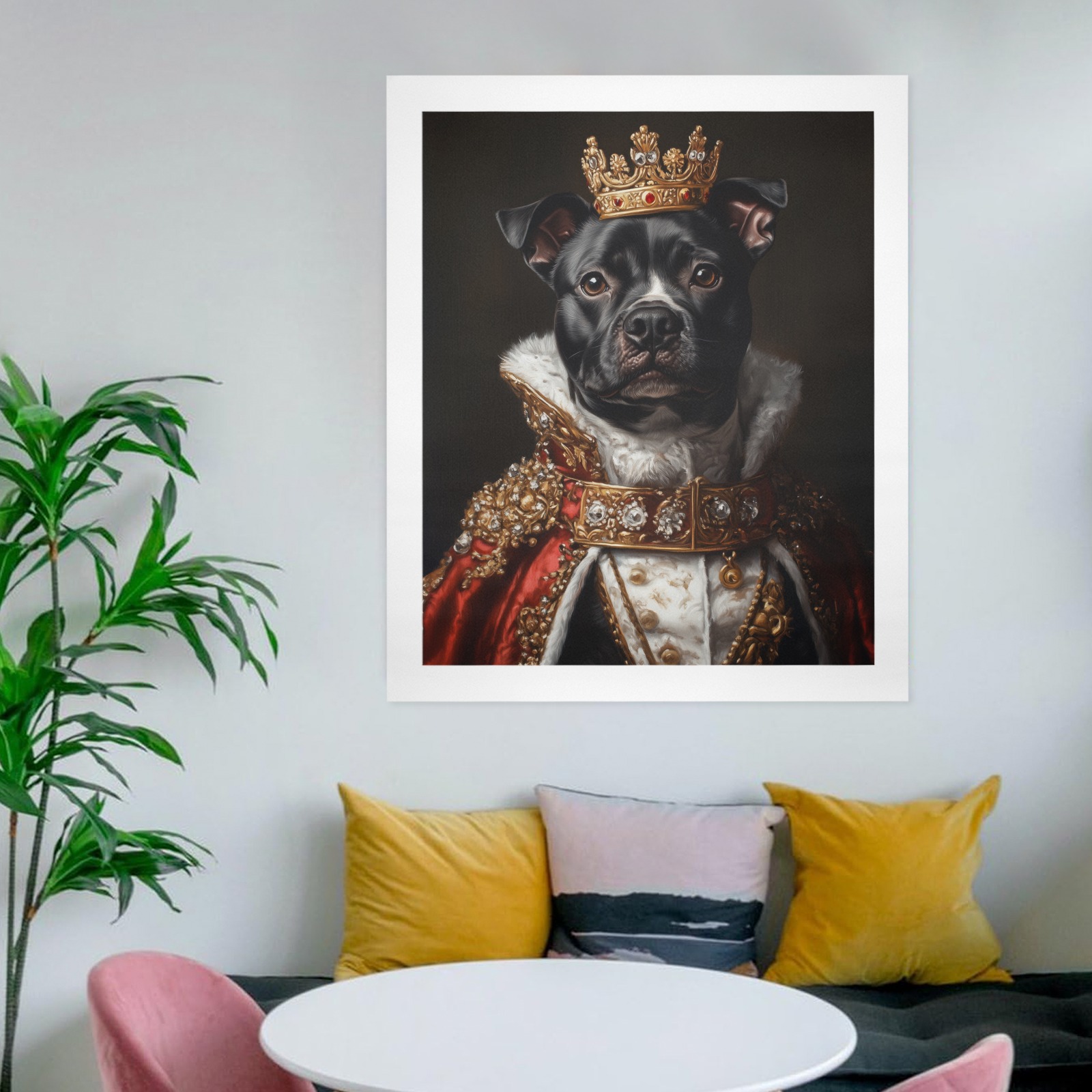 King George lll Art Print 20"x24"