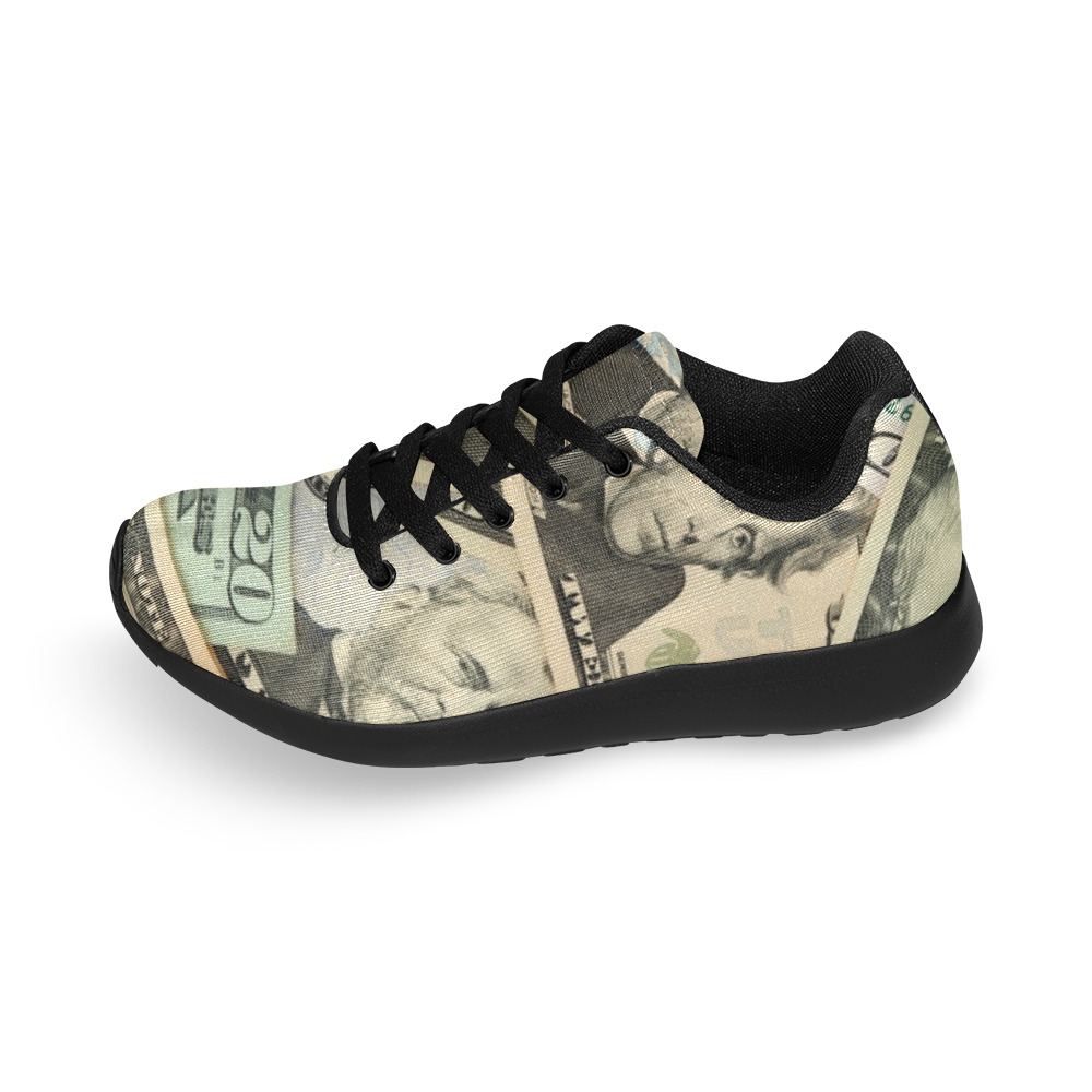 US PAPER CURRENCY Women’s Running Shoes (Model 020)