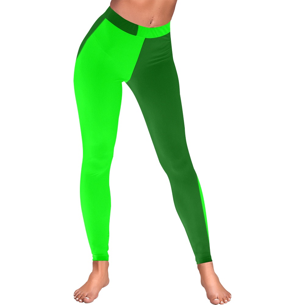 greenhalf Women's Low Rise Leggings (Invisible Stitch) (Model L05)