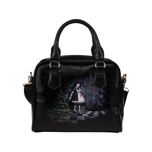 Scary Doll Handbag Shoulder Handbag (Model 1634)