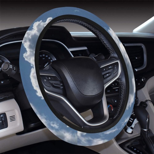nice bright day Steering Wheel Cover with Elastic Edge