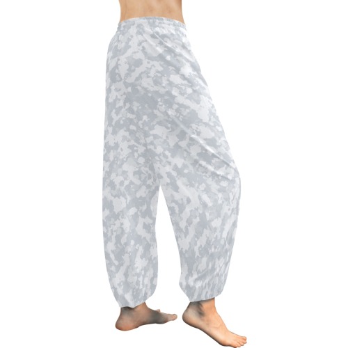 RURIKON BLUE-1 Women's All Over Print Harem Pants (Model L18)