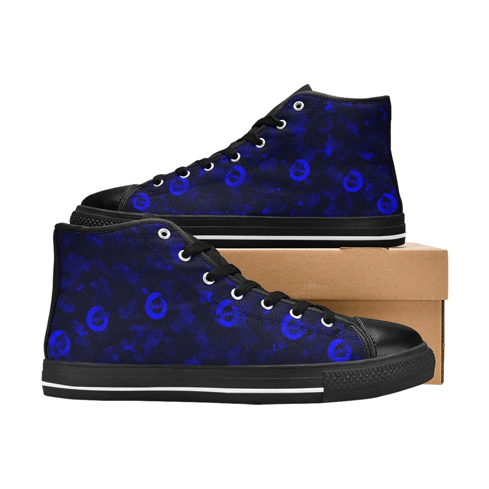New Women's Classic High Top Canvas Shoes (Model 017)