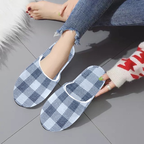 Pastel Blue Plaid