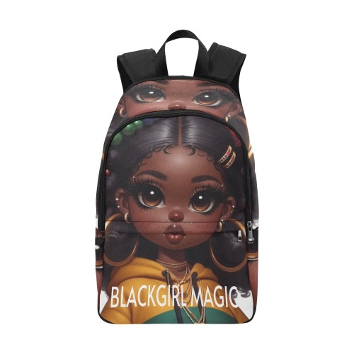 BLACK GIRL MAGIC Fabric Backpack for Adult (Model 1659)