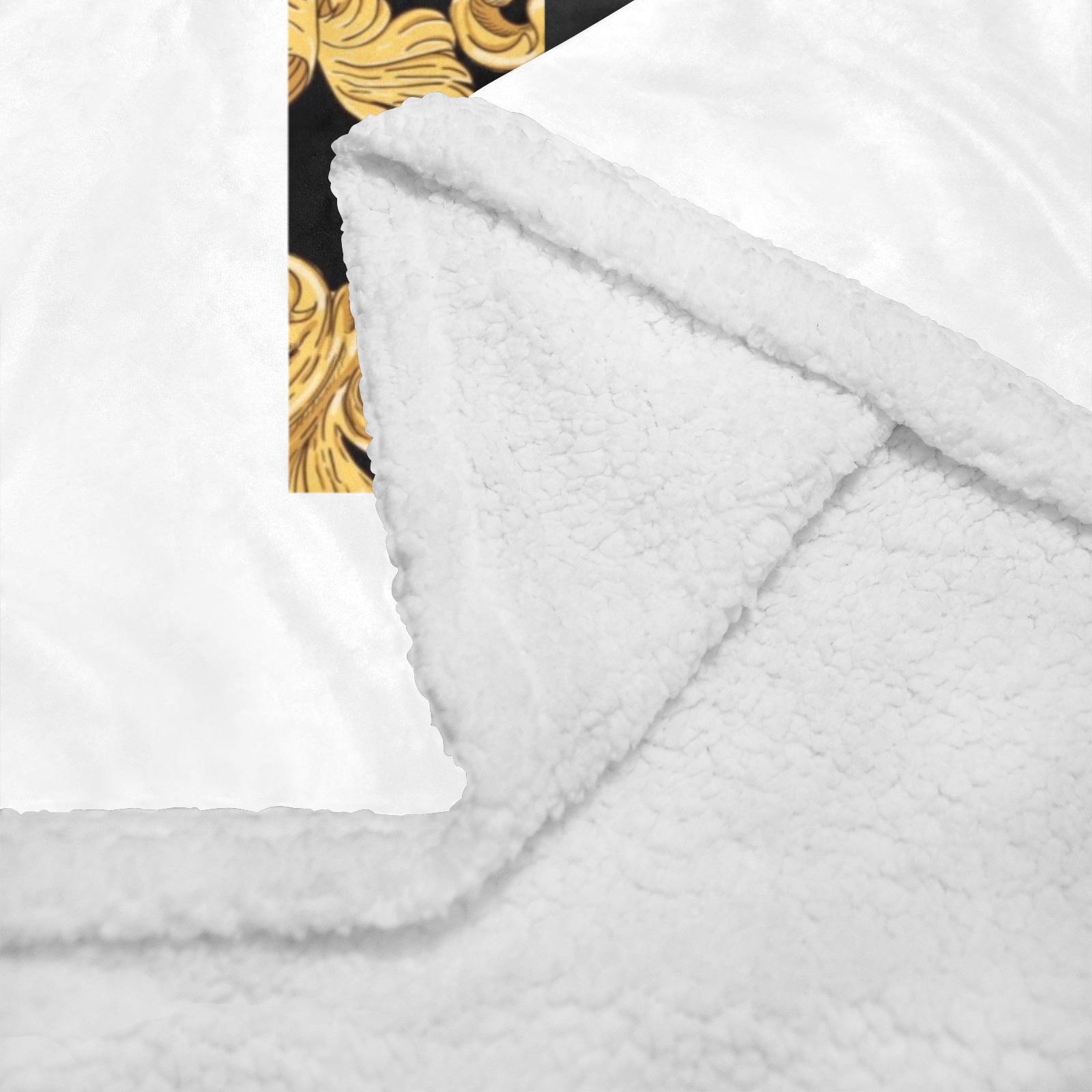 UP north ICECustom Double Layer Short Plush Blanket(50x60) Double