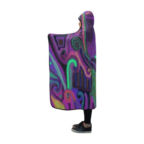 cover 10 Hooded Blanket 60''x50''