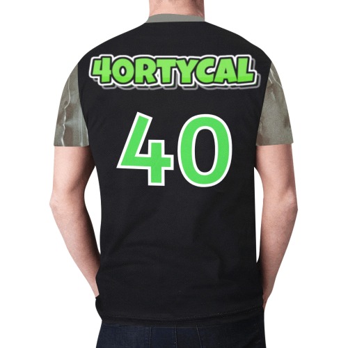 40rtyCal New All Over Print T-shirt for Men (Model T45)