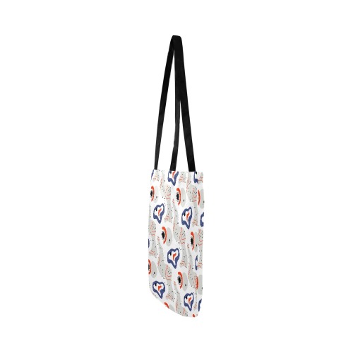 Elegant Abstract Mid Century Pattern Reusable Shopping Bag Model 1660 (Two sides)