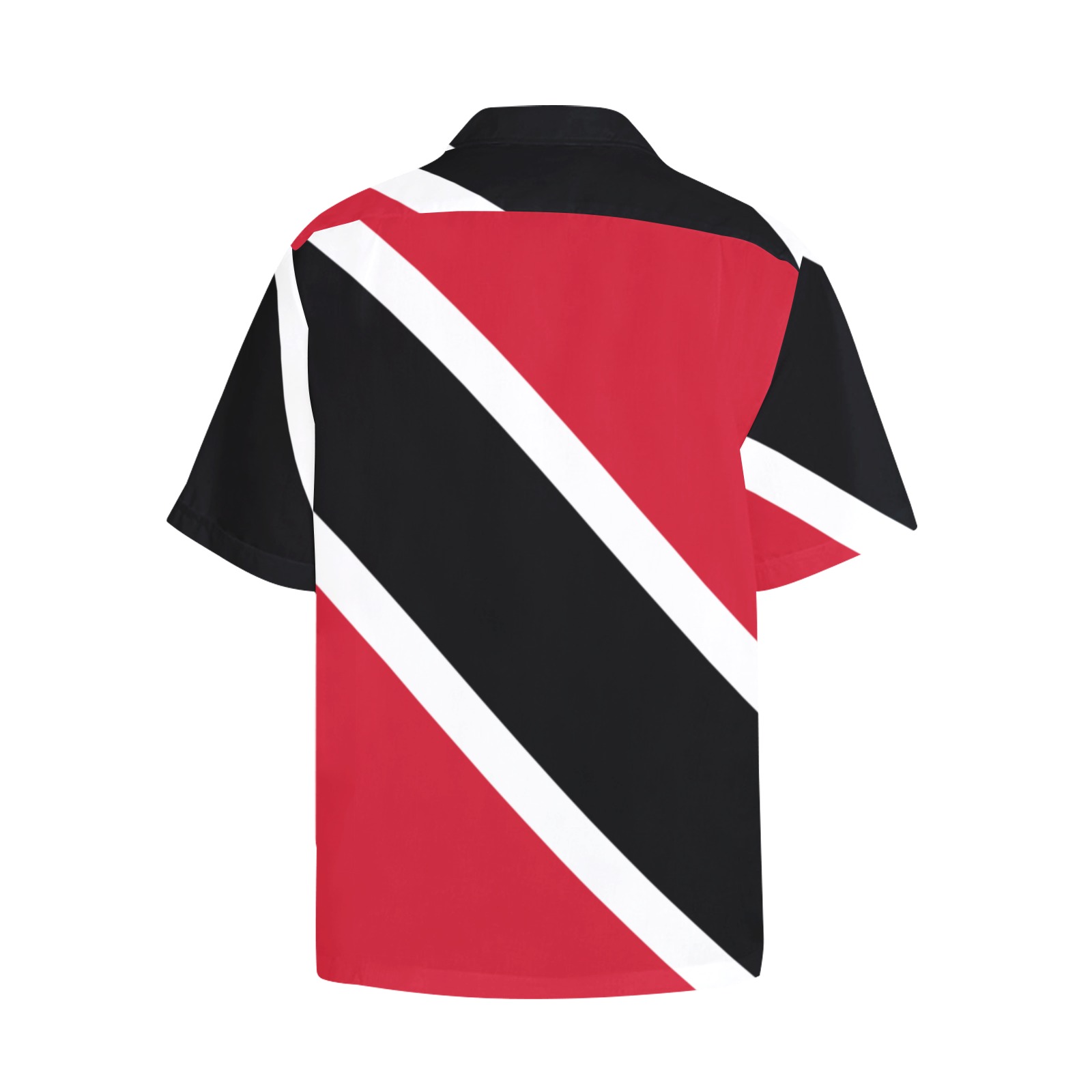 Flag_of_Trinidad_and_Tobago.svg Hawaiian Shirt with Chest Pocket (Model T58)