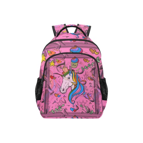 A unicorn with a difference by Nico Bielow Multifunctional Backpack (Model 1731)