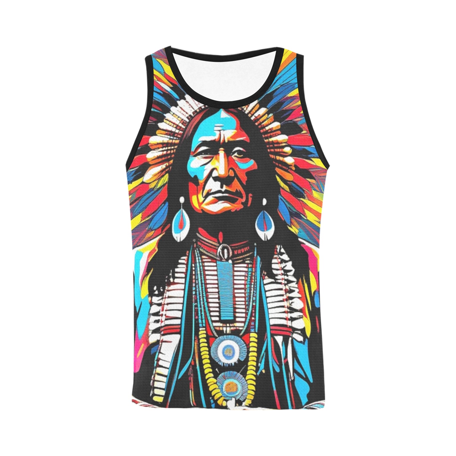 AMERICAN HERITAGE 11 All Over Print Tank Top for Men (Model T43)