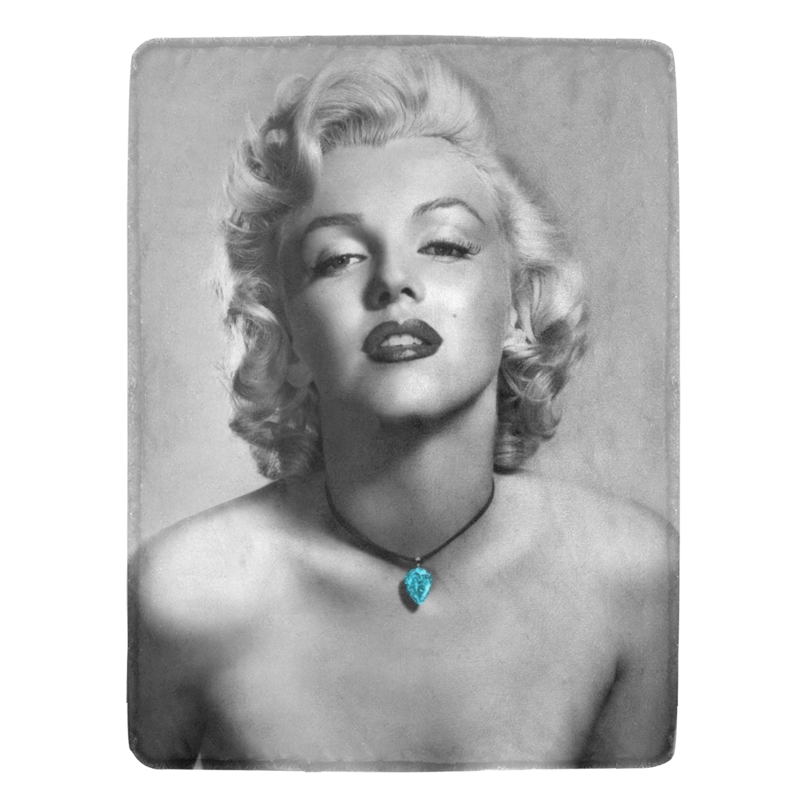 Marilyn Monroe Blanket Ultra-Soft Micro Fleece Blanket 60"x80" (Thick)
