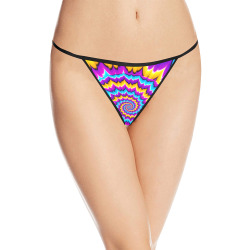 ELEGANT SEDUCTION Women's All Over Print G-String Panties (Model L35)