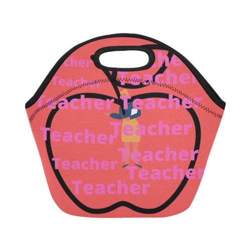 Teacher Lunch Bag Neoprene Lunch Bag/Small (Model 1669)