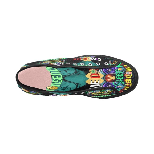 Eat Sleep Kill Killer Klownz From Outer Space Kicks Vancouver H Women's Canvas Shoes (1013-1)