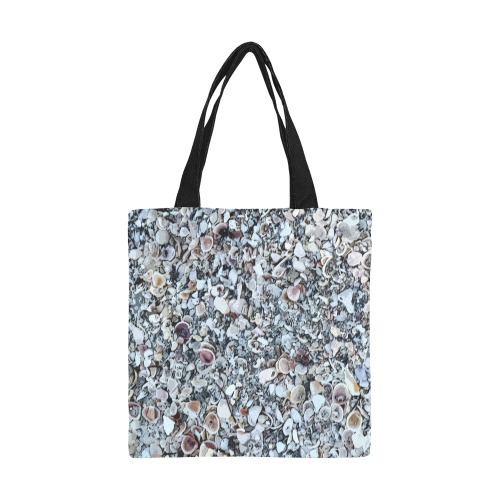 Shells On The Beach 7294 All Over Print Canvas Tote Bag/Small (Model 1697)