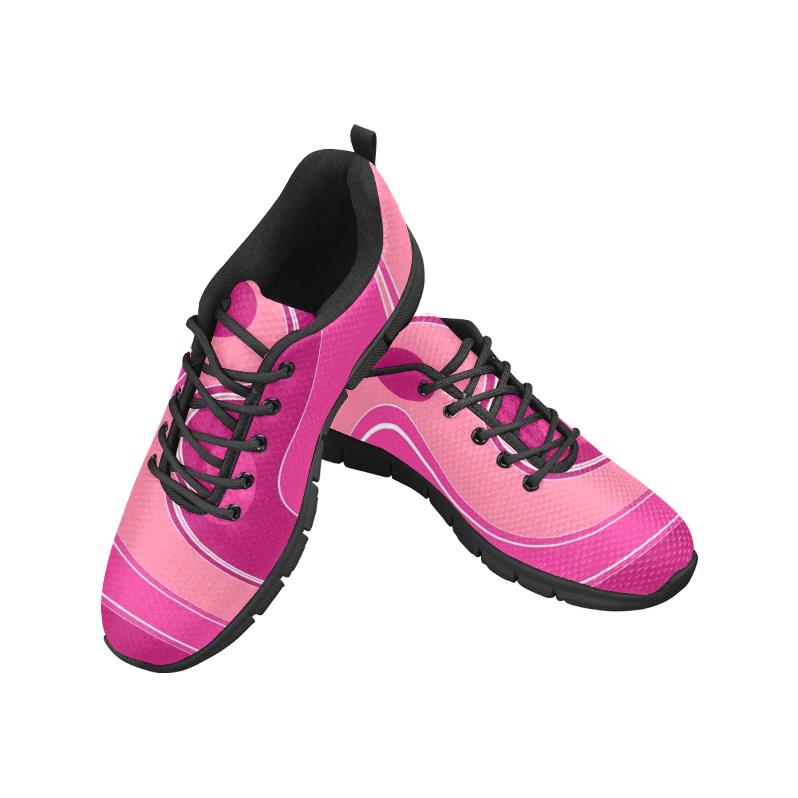 IN THE PINK-122 ALT Women's Breathable Running Shoes (Model 055)
