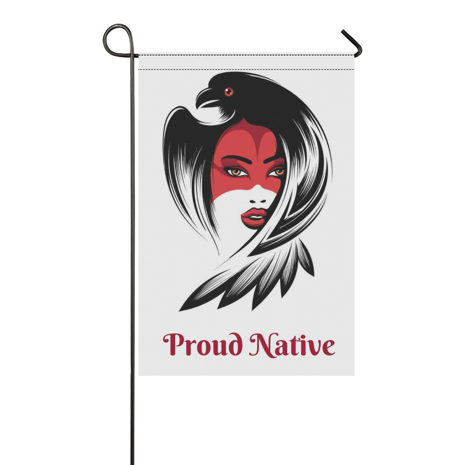 Proud Native 12 Garden Flag 12‘’x18‘’(Twin Sides)