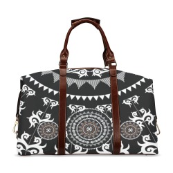 Gayo Aceh-Indonesia Kerawang Design Weekender Travel Bag - Luxurious Ethnic Classic Travel Bag (Model 1643) Remake