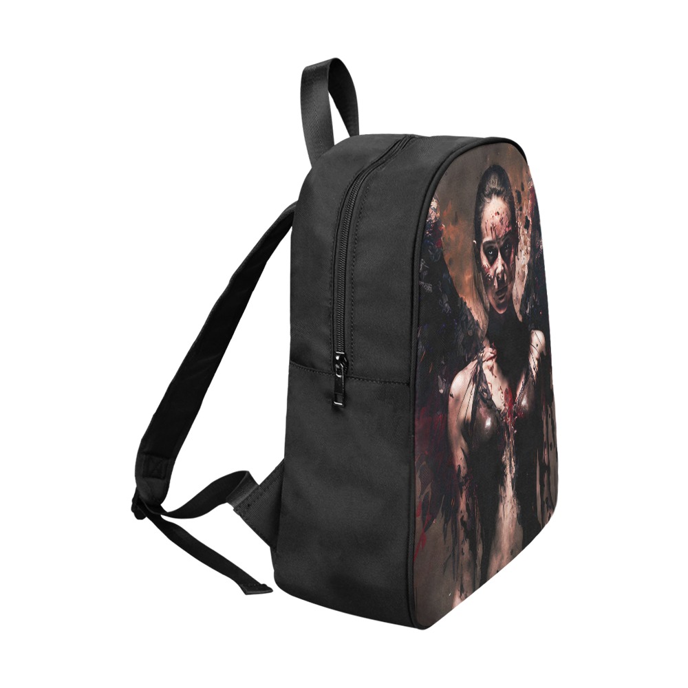 Angel of death Fabric School Backpack (Model 1682) (Large)