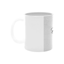 Congratulations Swirls White Mug(11OZ)