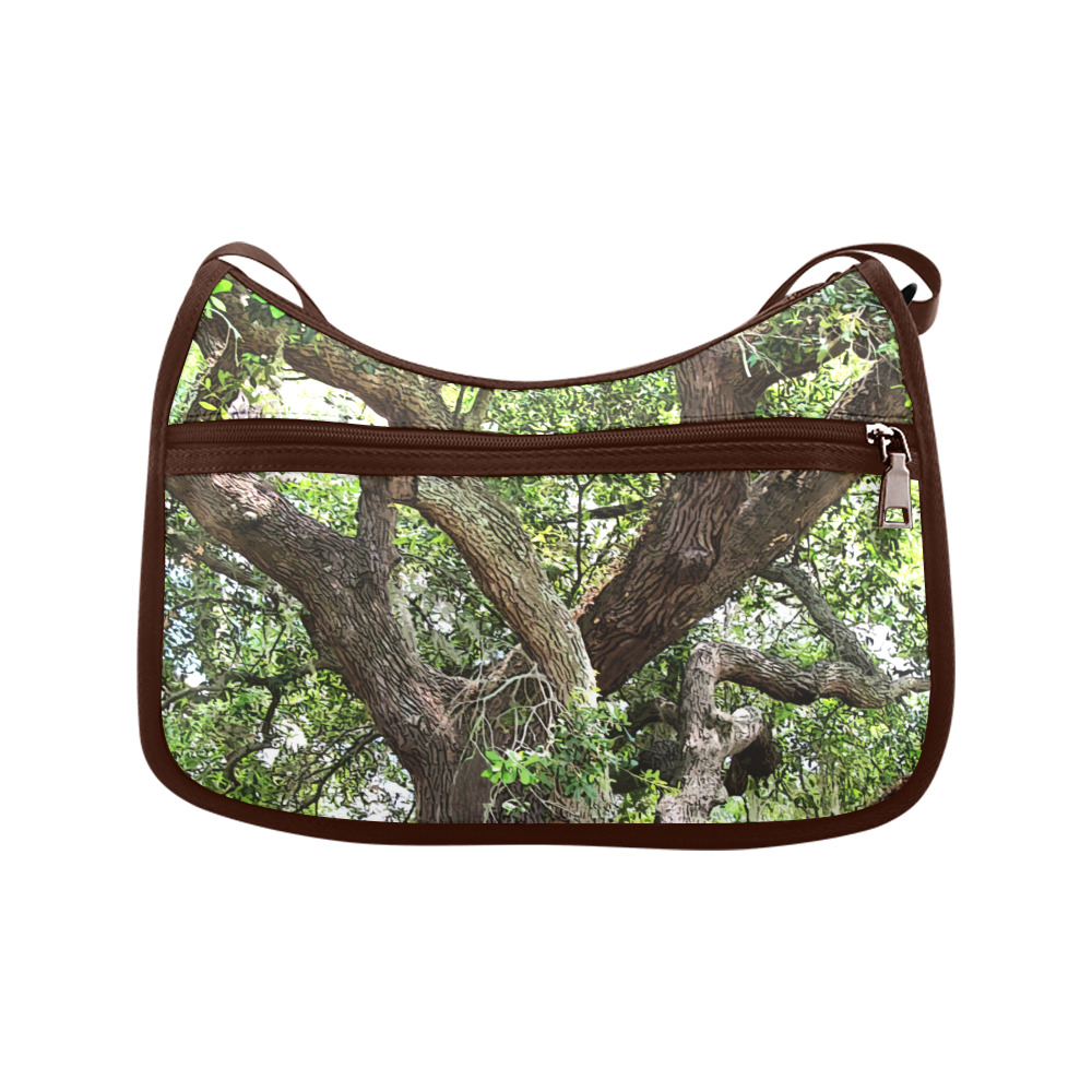 Oak Tree In The Park 7659 Stinson Park Jacksonville Florida Crossbody Bags (Model 1616)