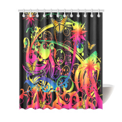 Magic Garden Shower Curtain 72"x84"