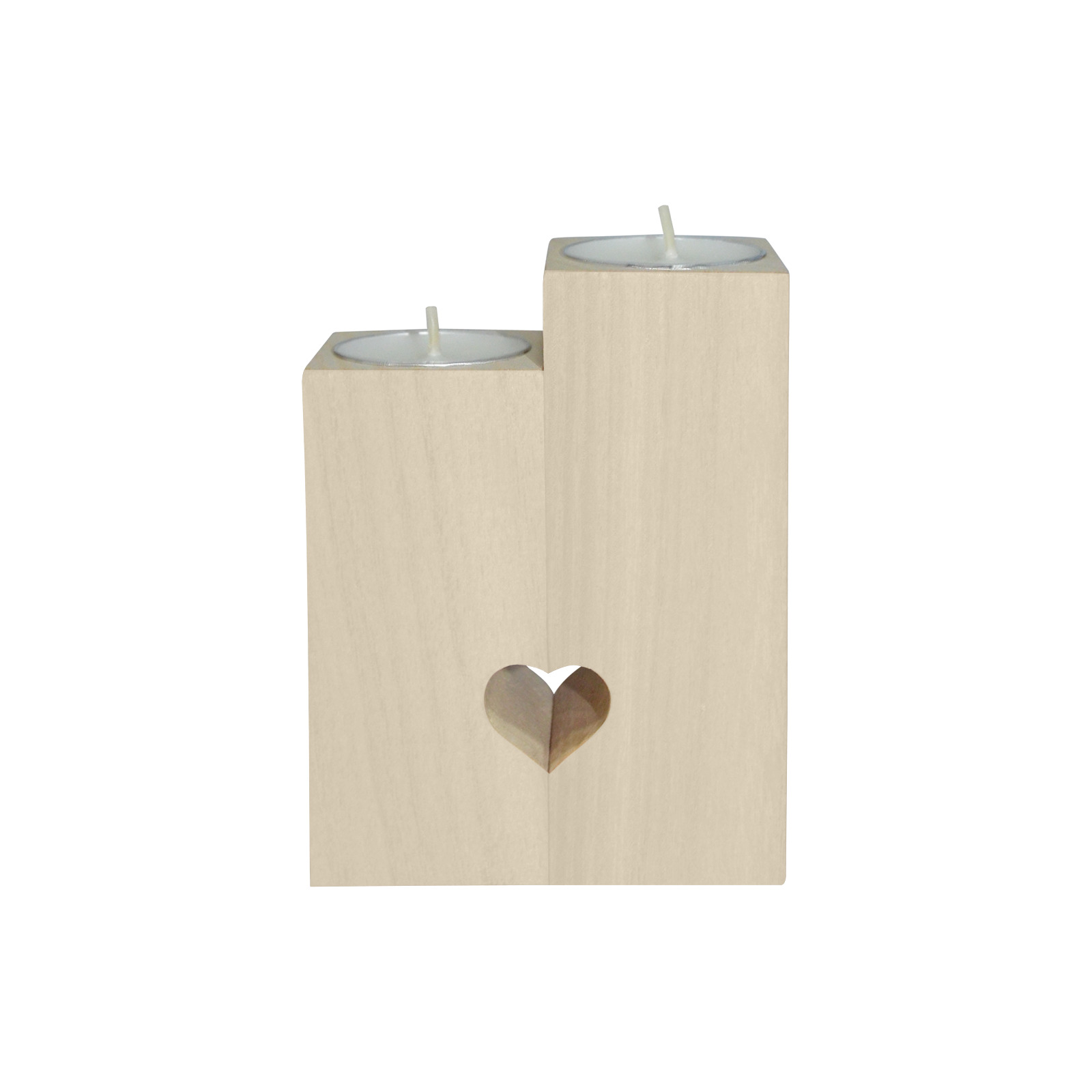 Motte1 Wooden Candle Holder (Without Candle)