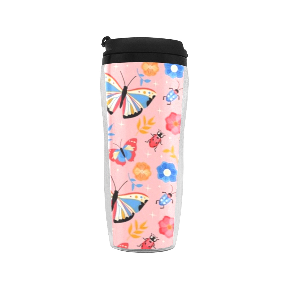 Insects and Flowers Reusable Coffee Cup (11.8oz)