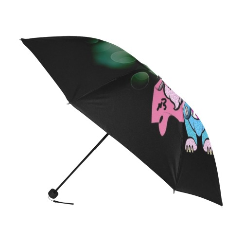 Moin Monster Hamburg by Nico Bielow Anti-UV Foldable Umbrella (U08)