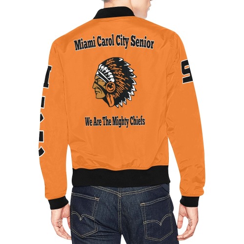 Carol City Jackets Class of 93 All Over Print Bomber Jacket for Men (Model H19)