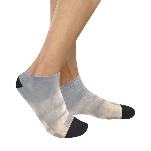 Rippled Cloud Collection Men's Ankle Socks