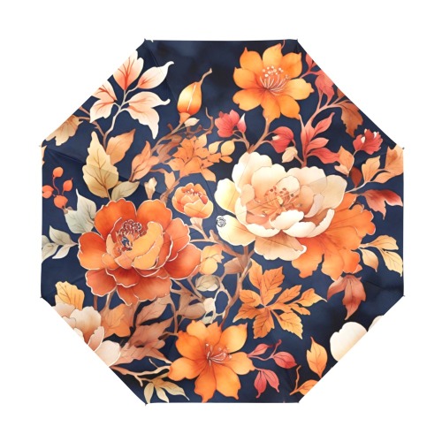 Fall Chinoiserie Umbrella