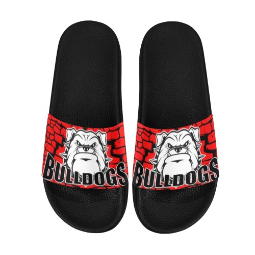 Ladies Bulldog Slides Women's Slide Sandals (Model 057)