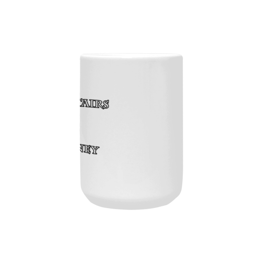 Cancer Bully (Black Ribbon) Custom Ceramic Mug (15OZ)
