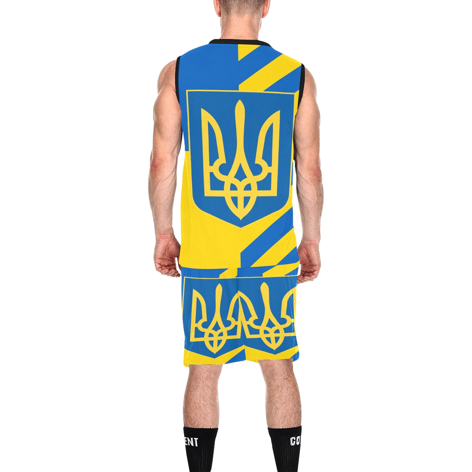 UKRAINE All Over Print Basketball Uniform