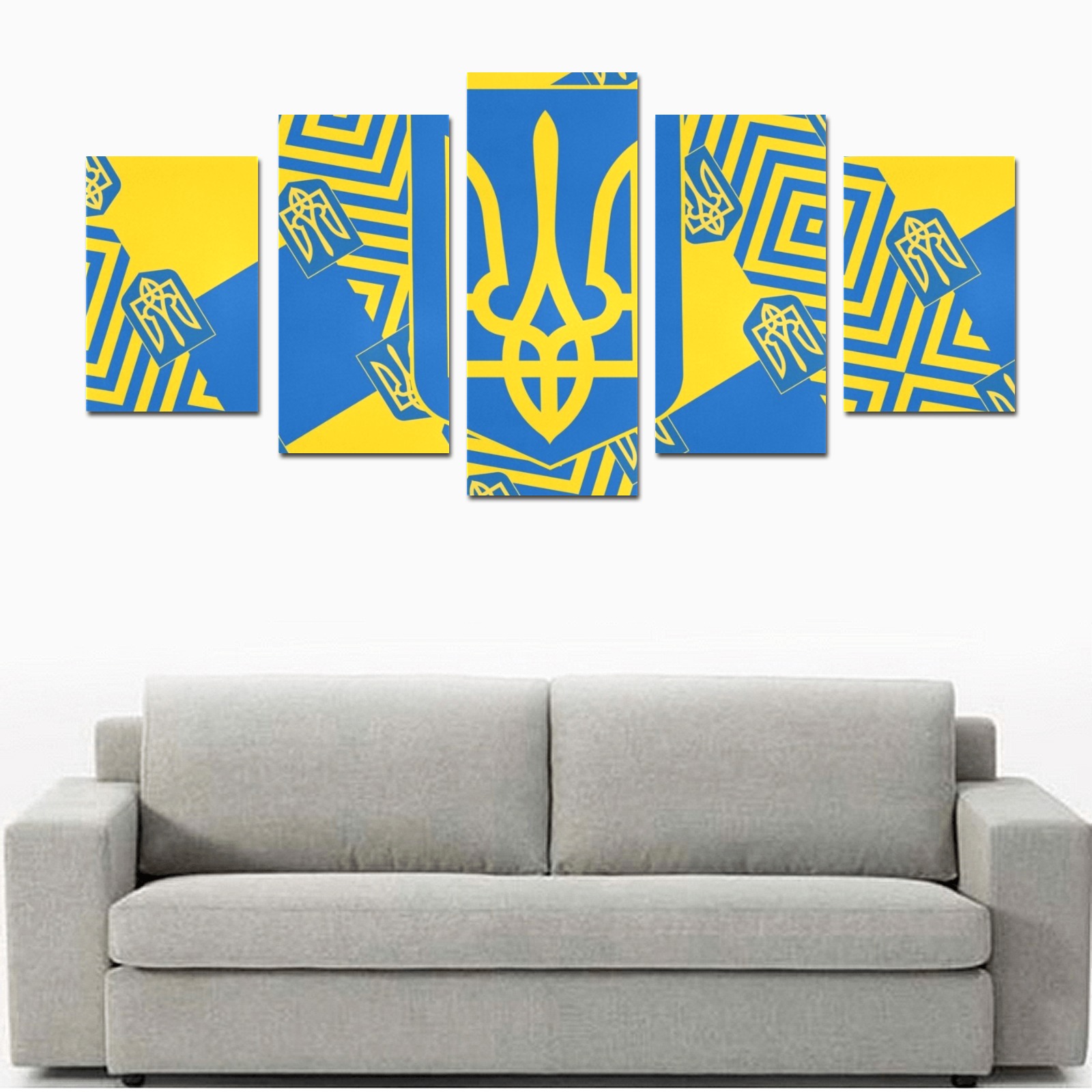 UKRAINE 2 Canvas Print Sets D (No Frame)