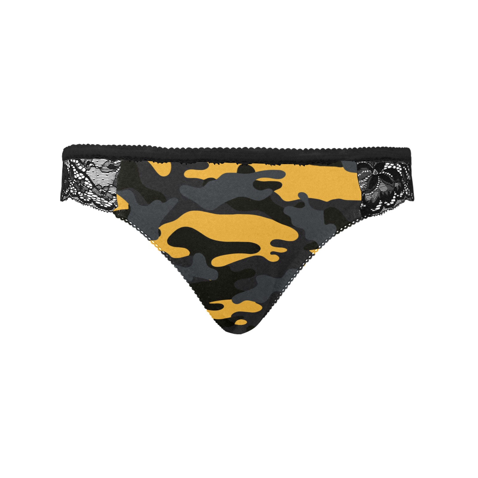 Yellow Cam womens Women's Lace Panty (Model L41)