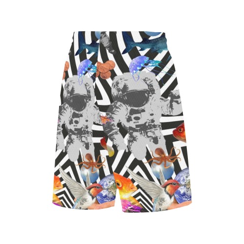 POINT OF ENTRY 2 All Over Print Basketball Shorts