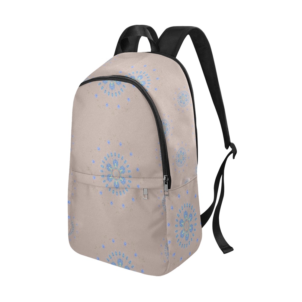 shanti mandala flowers 2 Fabric Backpack for Adult (Model 1659)
