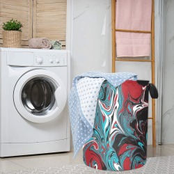 Dark Wave of Colors Laundry Bag (Large)